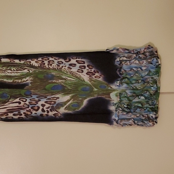 adore Peacock Dress Size Small - Picture 6 of 7